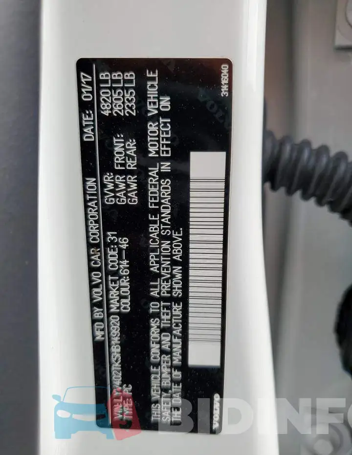 LYV402TK5HB149920 Photo# 12