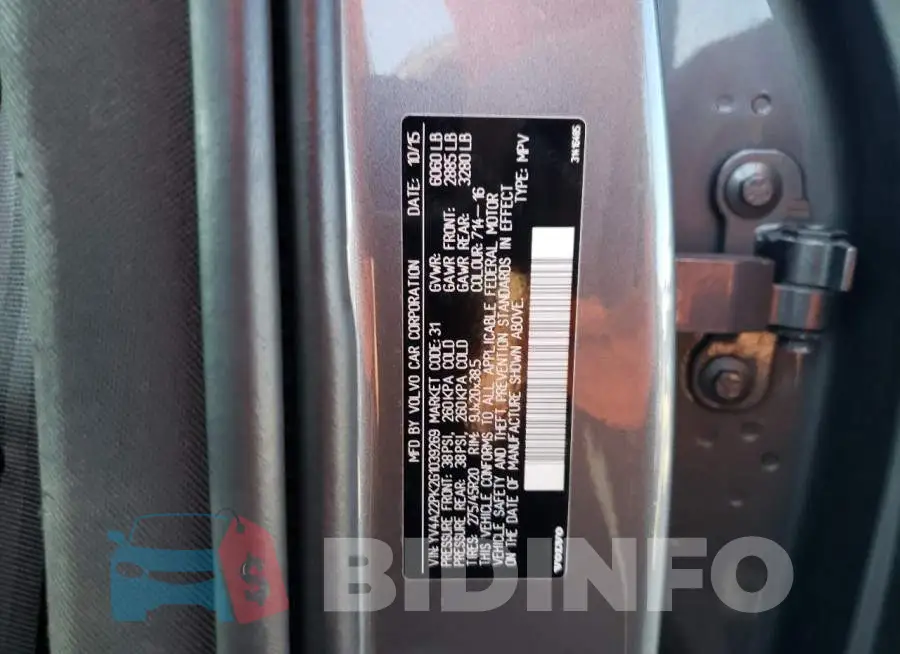 YV4A22PK2G1039269 Photo# 13