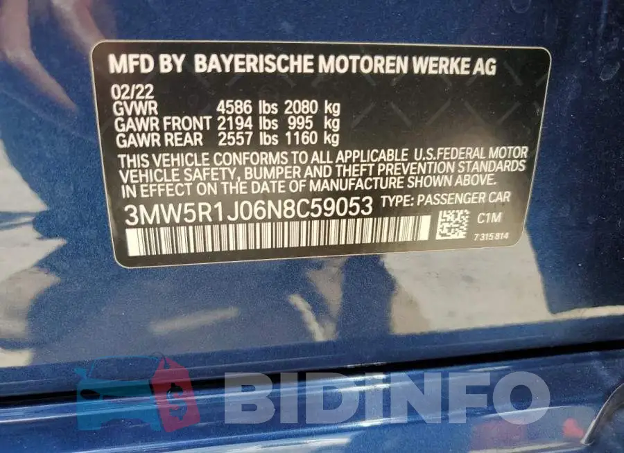 3MW5R1J06N8C59053 Photo# 12