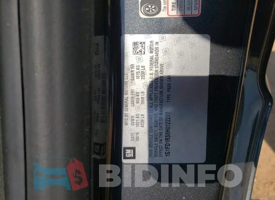 1G1FD1RS8H0122277 Photo# 12
