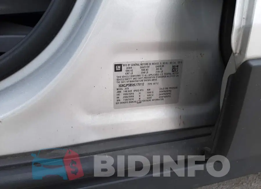 3GNCJPSB5HL179112 Photo# 10