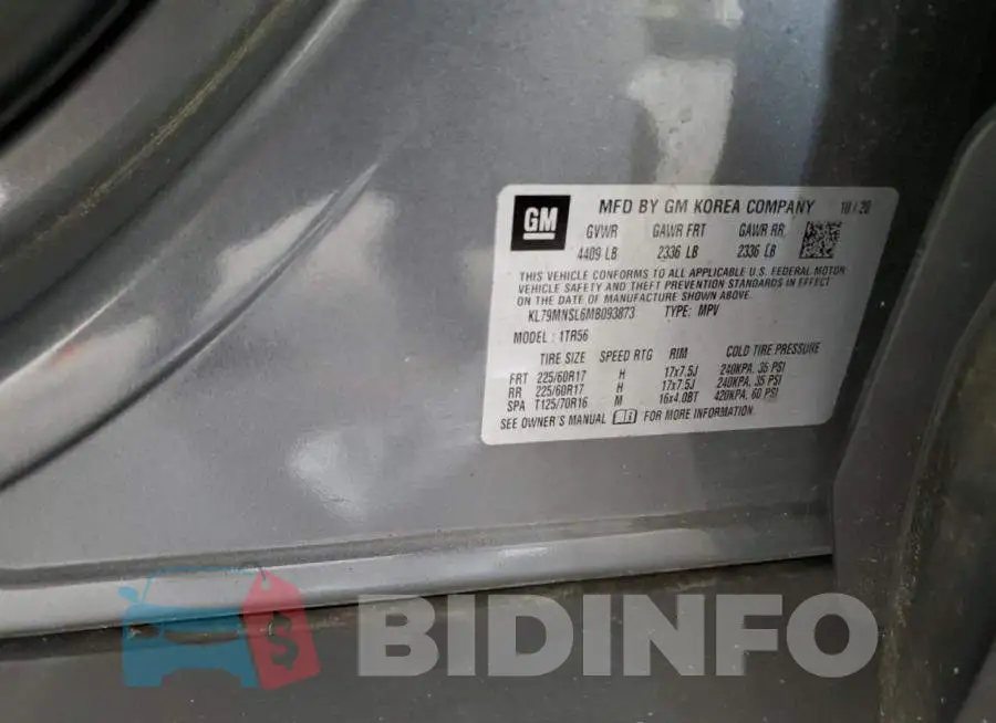 KL79MNSL6MB093873 Photo# 13