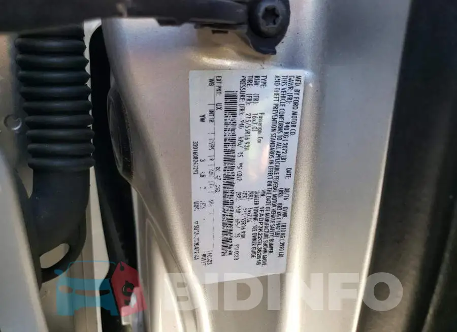 1FADP3K22GL382818 Photo# 13