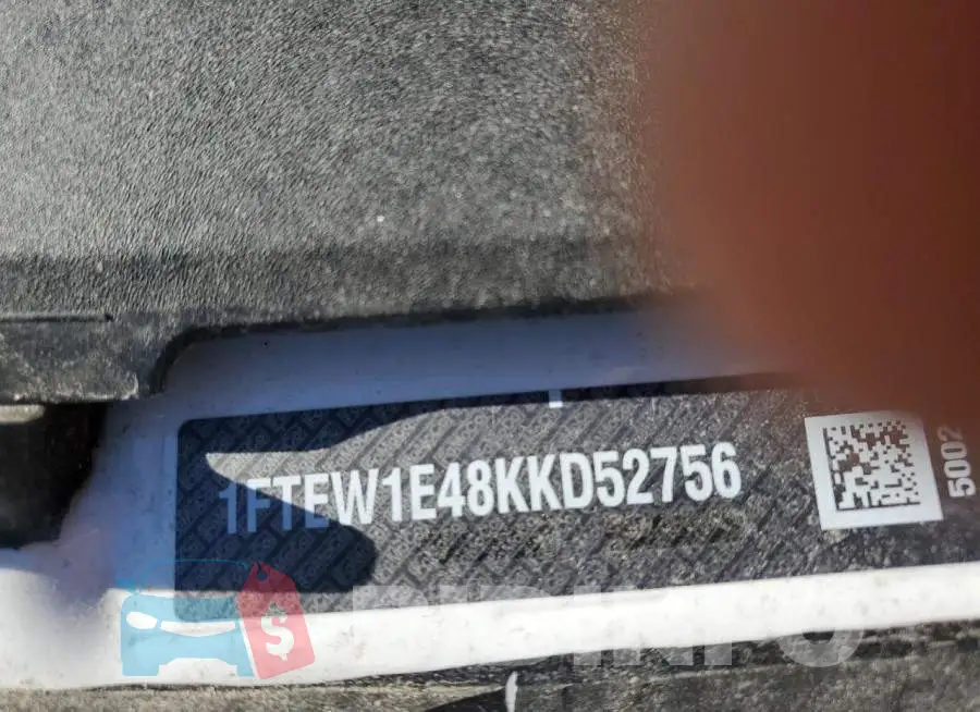 1FTEW1E48KKD52756 Photo# 13