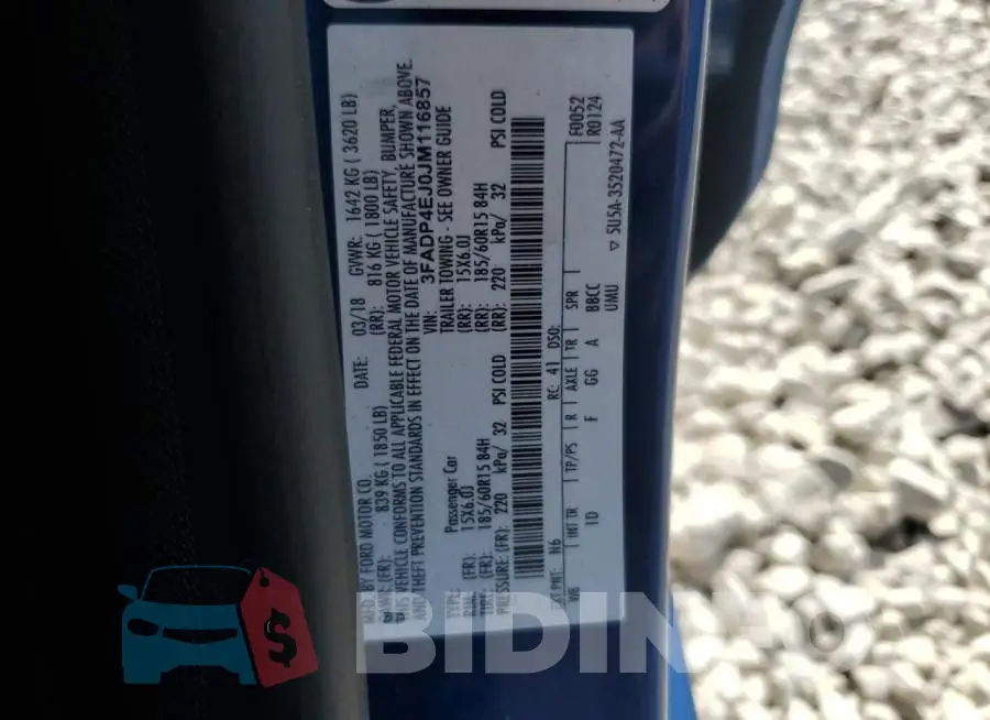 3FADP4EJ0JM116857 Photo# 12