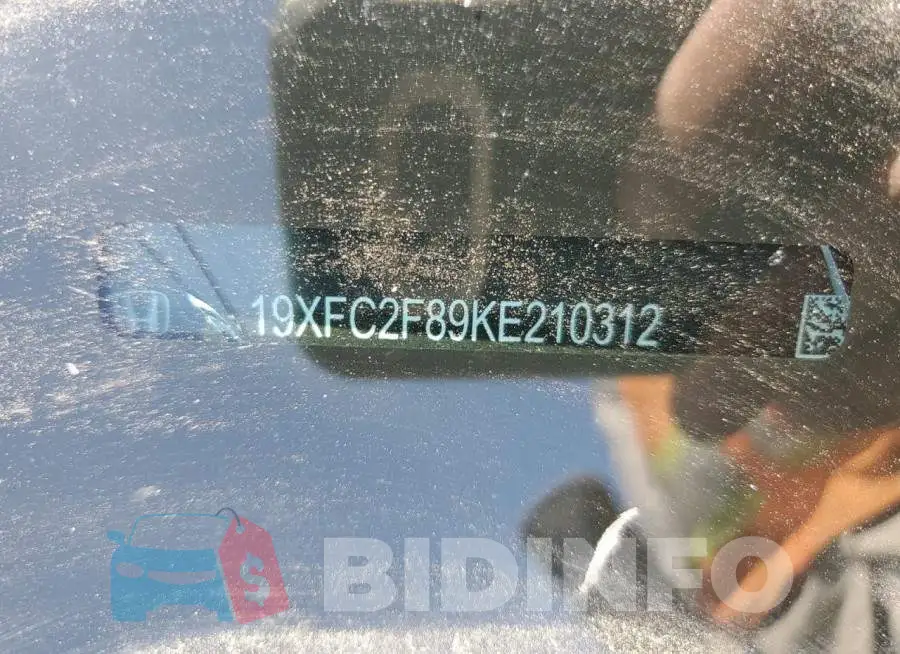 19XFC2F89KE210312 Photo# 13