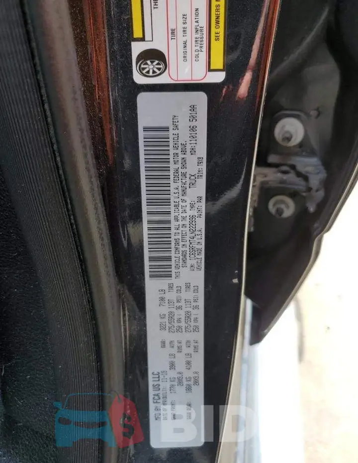 1C6SRFMT4LN222996 Photo# 12