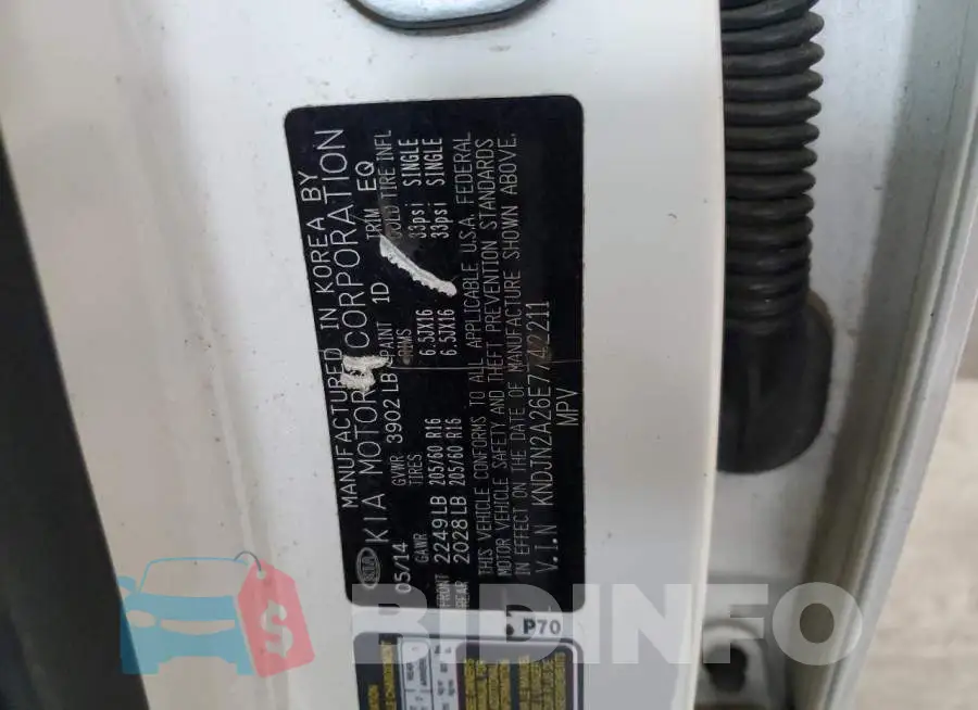 KNDJN2A26E7742211 Photo# 13