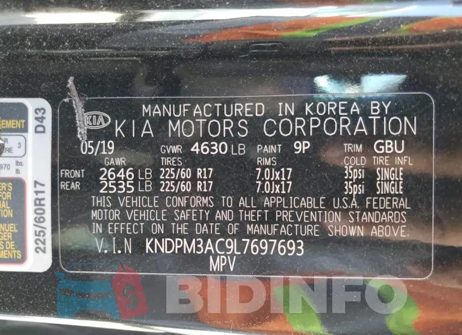 KNDPM3AC9L7697693 Photo# 12