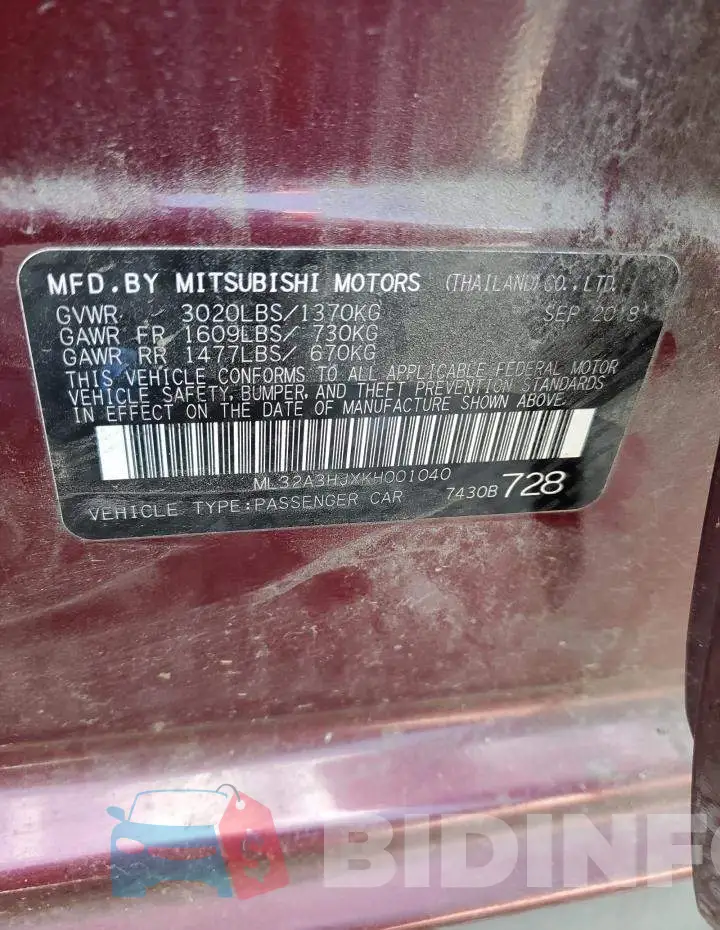 ML32A3HJXKH001040 Photo# 12
