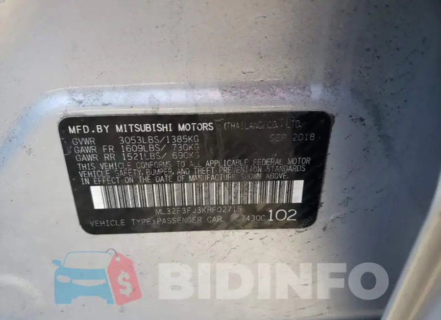ML32F3FJ3KHF02715 Photo# 13