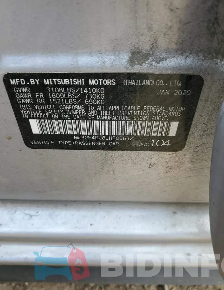 ML32F4FJ8LHF08632 Photo# 12