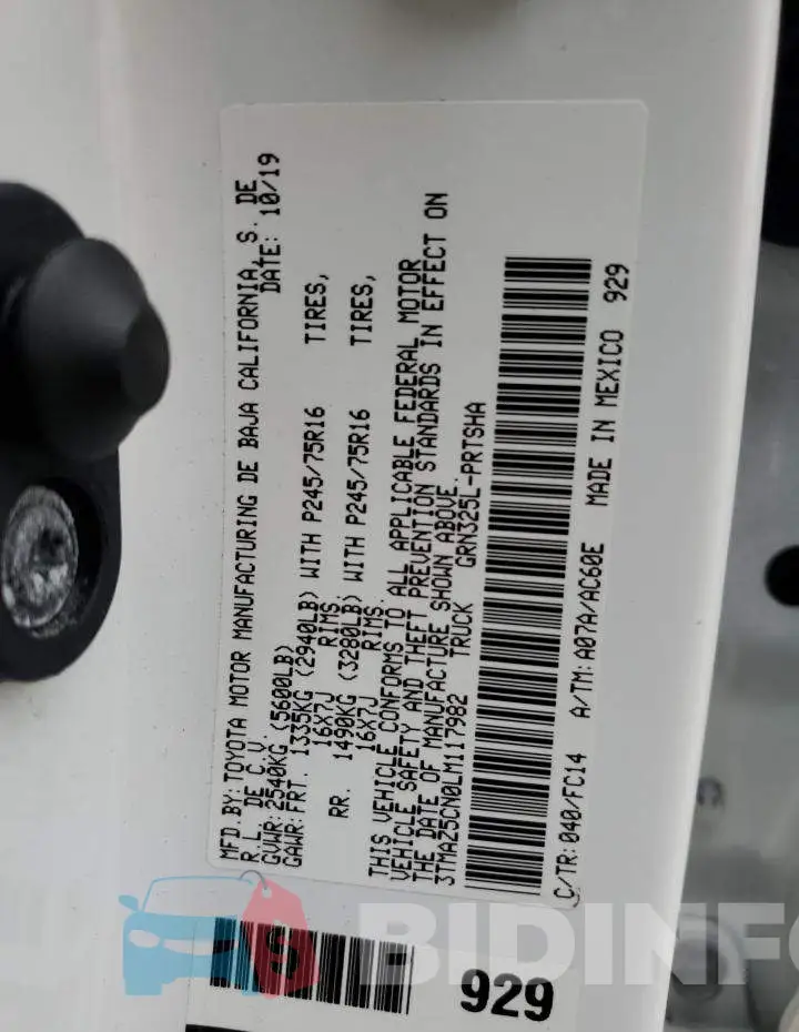 3TMAZ5CN0LM117982 Photo# 13