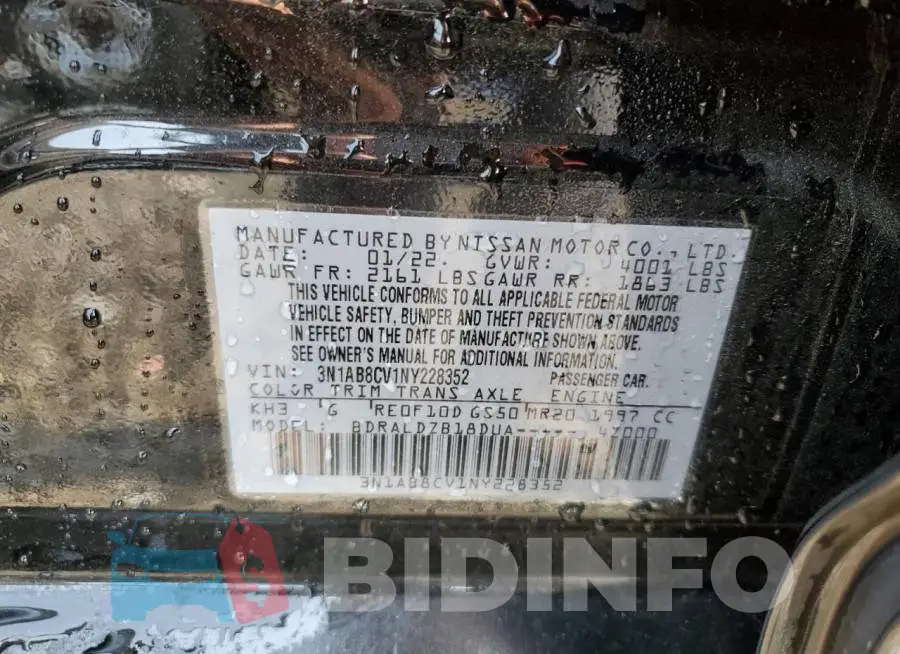 3N1AB8CV1NY228352 Photo# 12