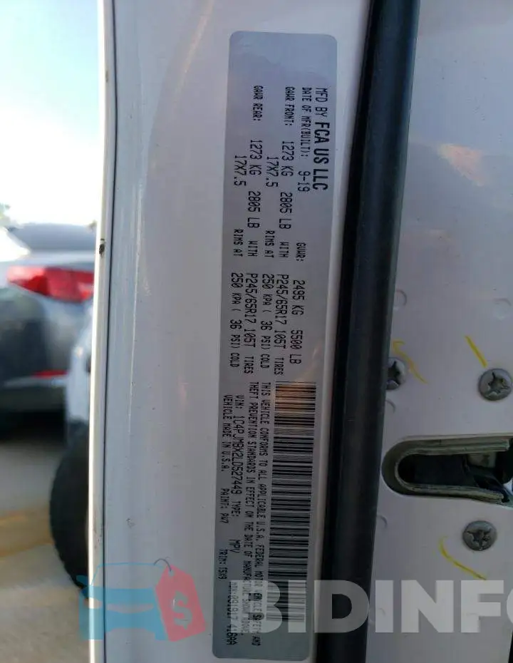 1C4PJMBX2LD527449 Photo# 14