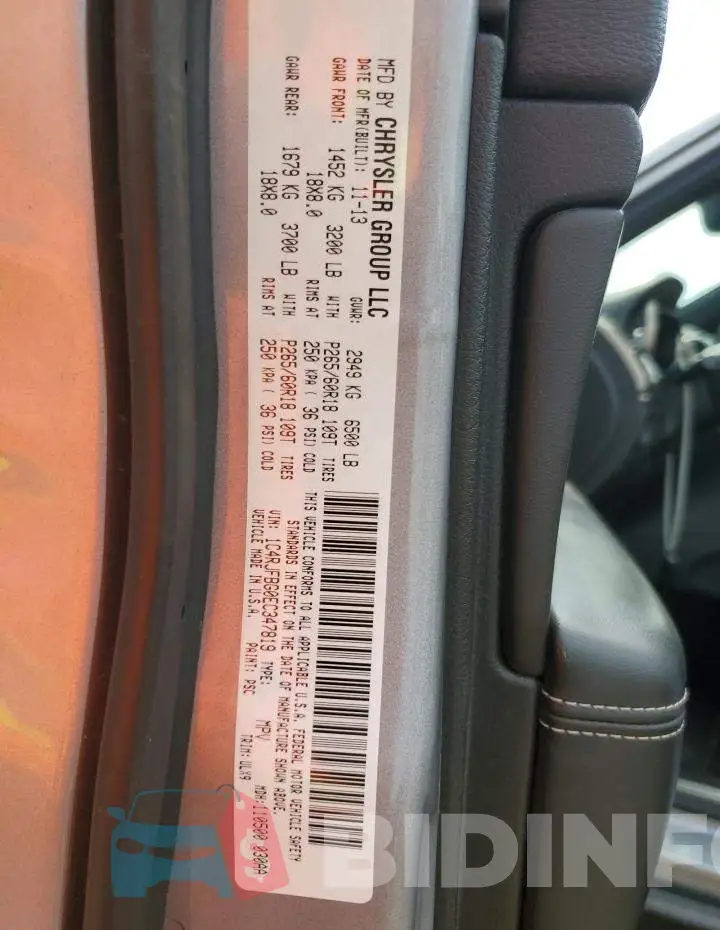 1C4RJFBG0EC347819 Photo# 13