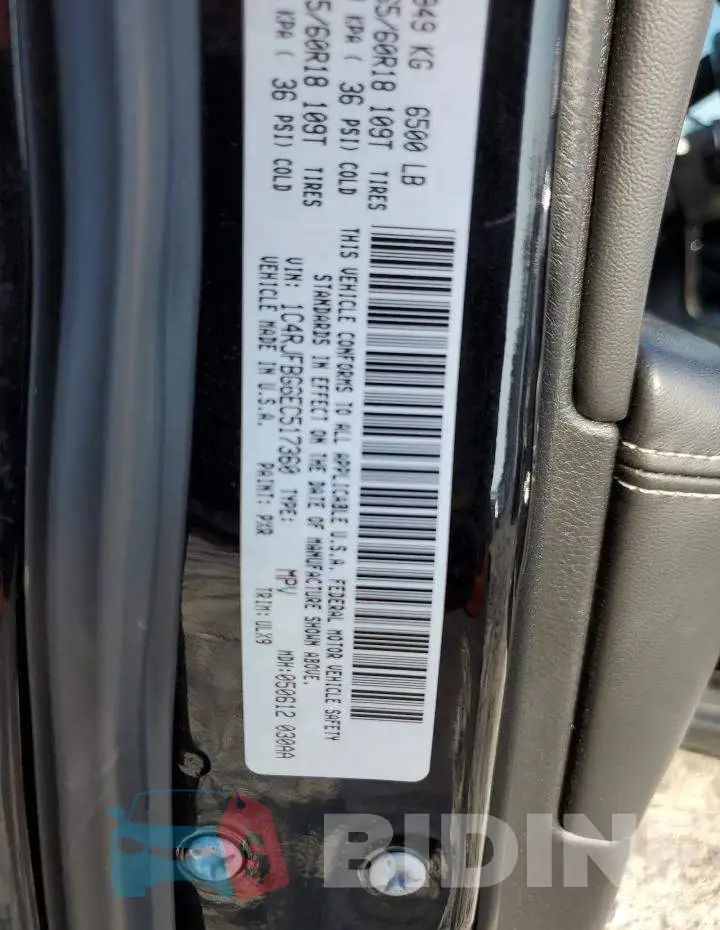 1C4RJFBG6EC517360 Photo# 13