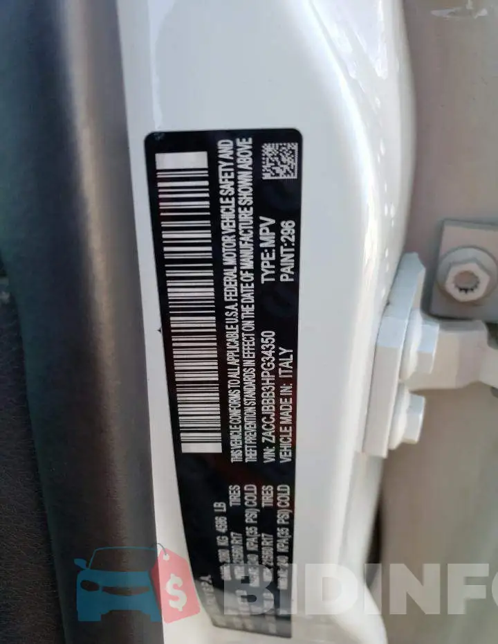 ZACCJBBB3HPG34350 Photo# 12
