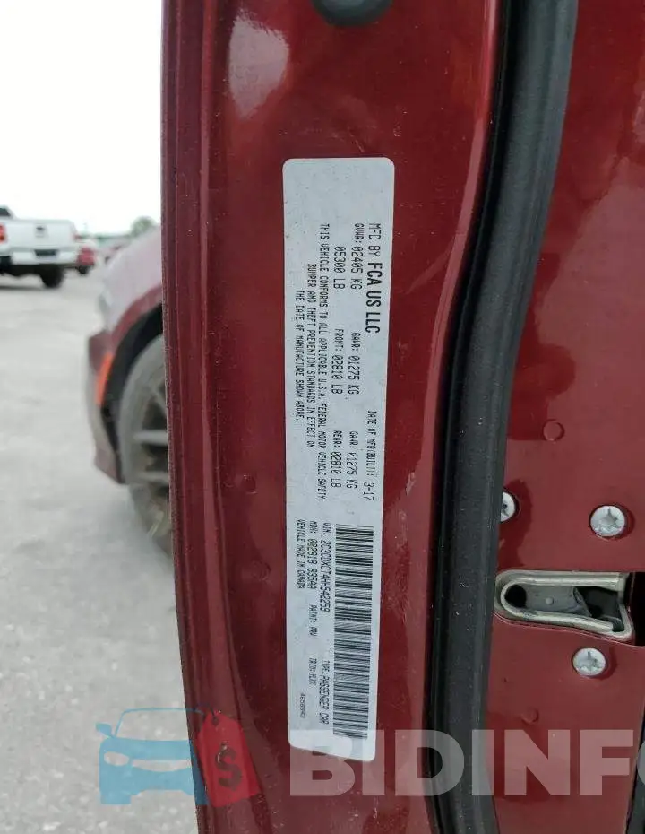 2C3CDXCT4HH542259 Photo# 12
