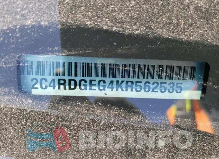 2C4RDGEG4KR562535 Photo# 13