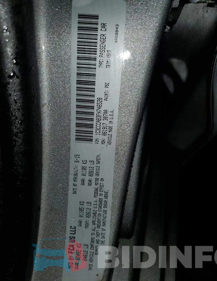 1C3CCCAB3FN746528 Photo# 12