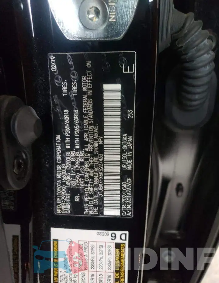 JTJBM7FX6K5227433 Photo# 13