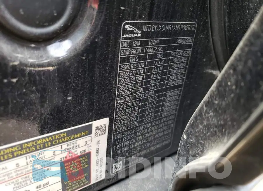 SADCS2FX9KA602033 Photo# 14