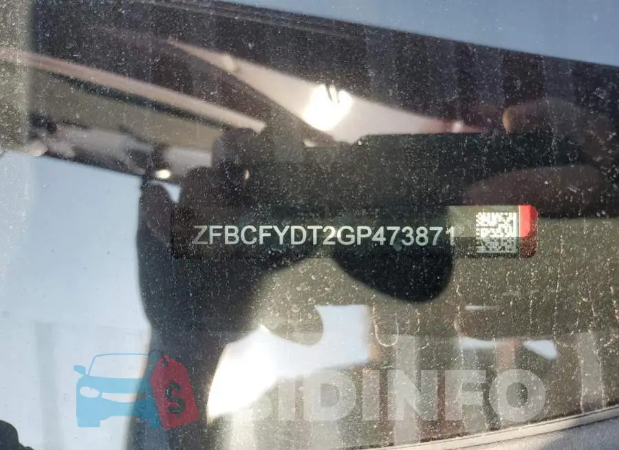 ZFBCFYDT2GP473871 Photo# 12