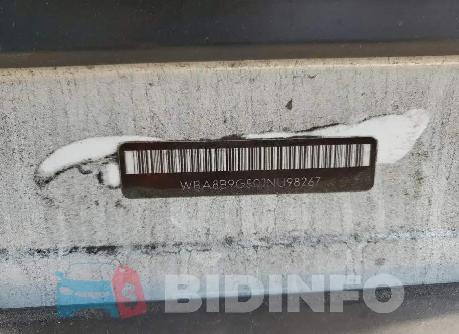 WBA8B9G50JNU98267 Photo# 12