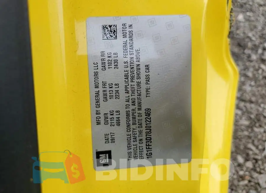 1G1FF3D78J0122469 Photo# 12