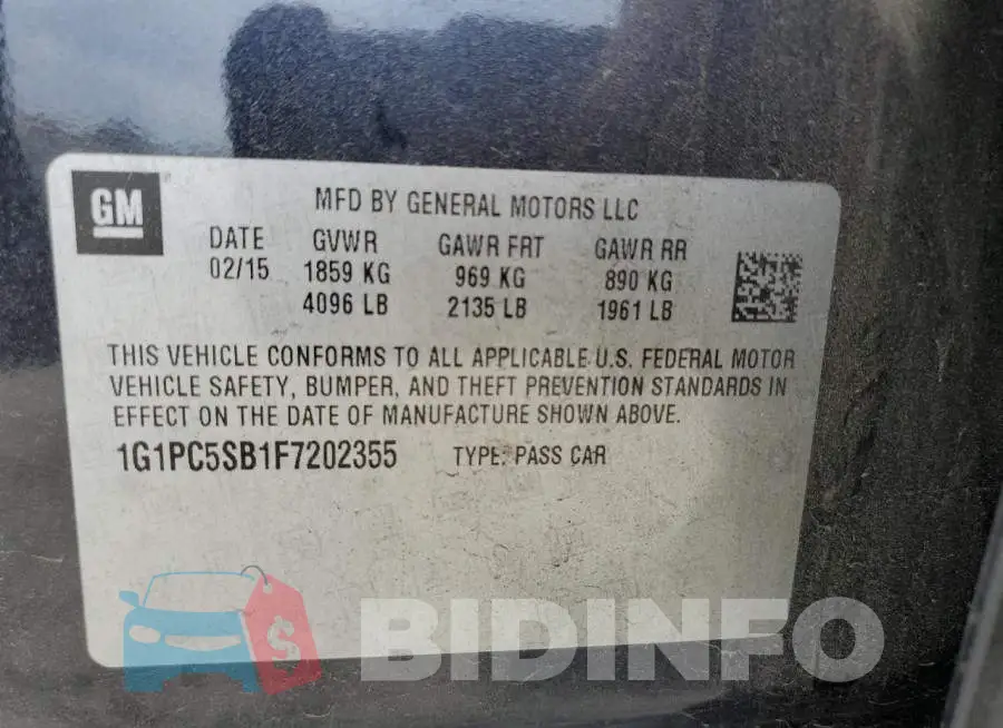 1G1PC5SB1F7202355 Photo# 12