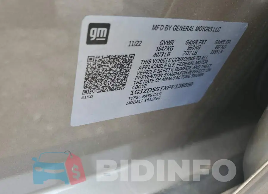 1G1ZD5STXPF138550 Photo# 13