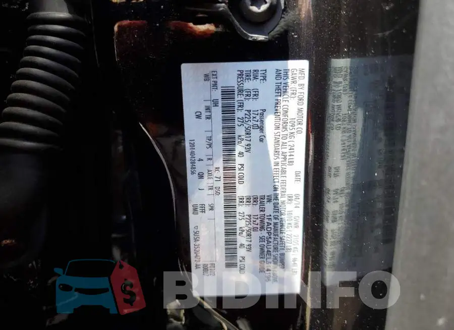 1FADP5AU4EL514196 Photo# 12