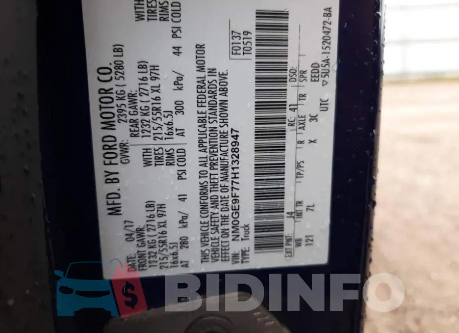 NM0GE9F77H1328947 Photo# 12