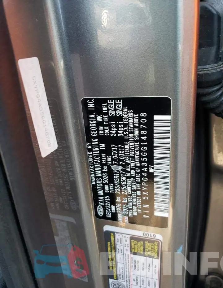5XYPG4A35GG148708 Photo# 12