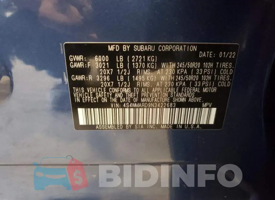 4S4WMARD9N3422683 Photo# 14