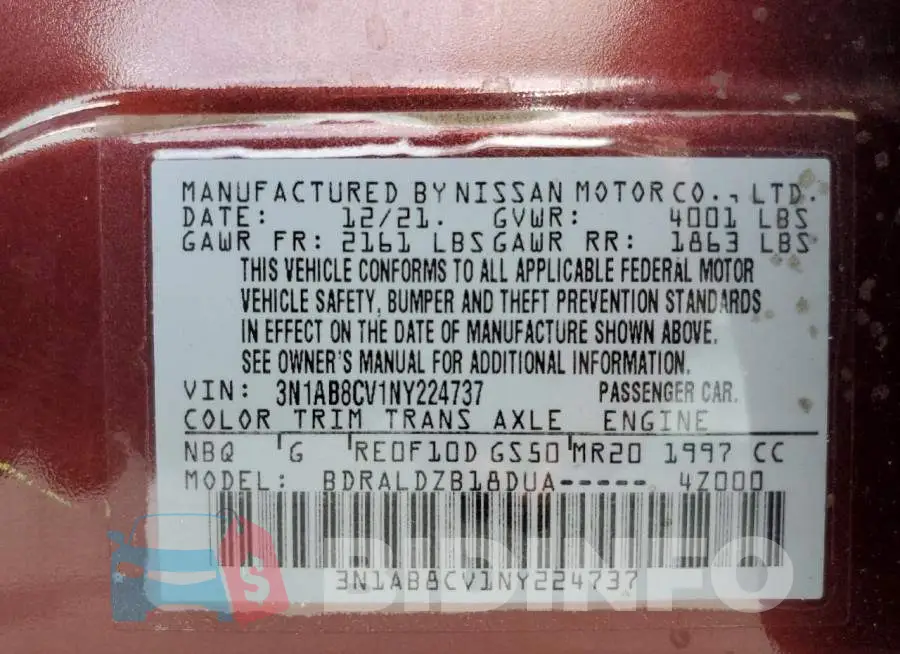 3N1AB8CV1NY224737 Photo# 12