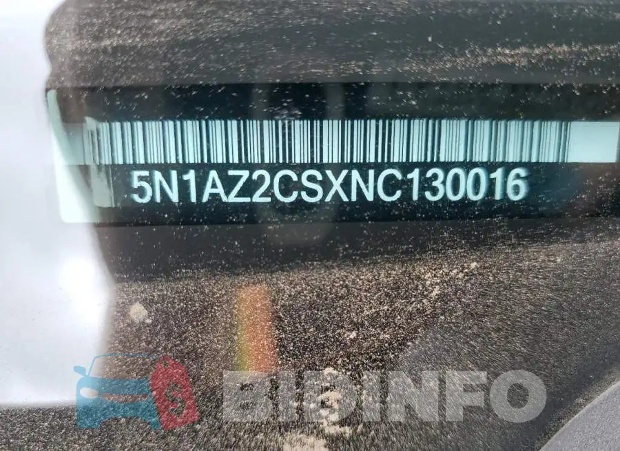5N1AZ2CSXNC130016 Photo# 14