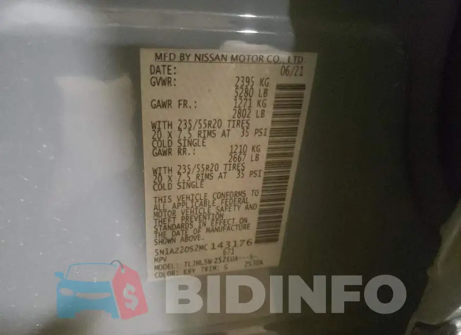 5N1AZ2DS2MC143176 Photo# 12