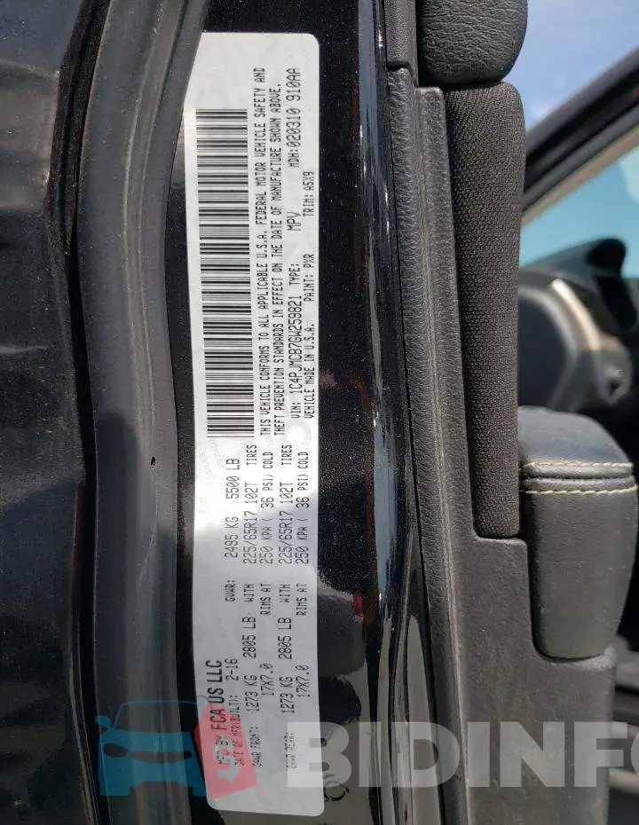1C4PJMCB7GW259821 Photo# 13