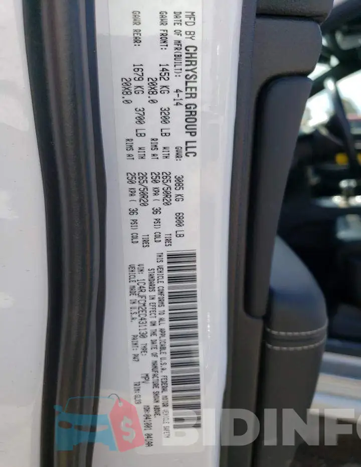 1C4RJFCM2EC431130 Photo# 14