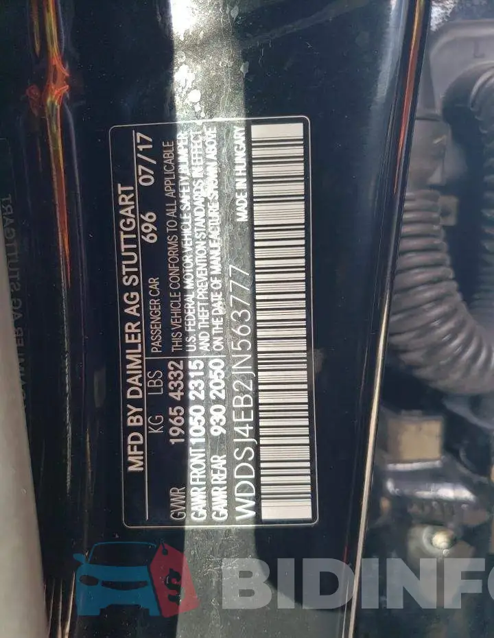 WDDSJ4EB2JN563777 Photo# 12