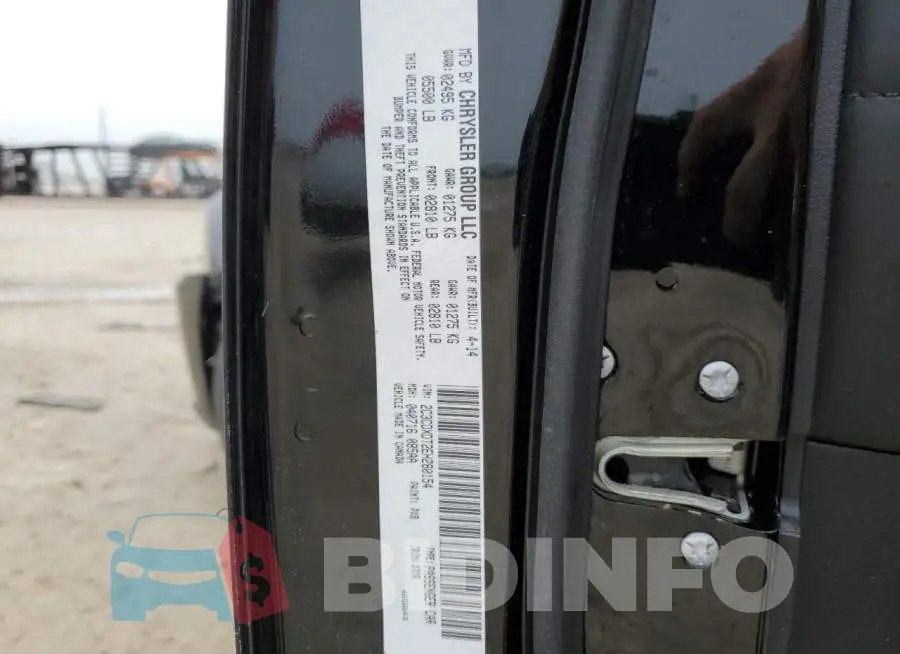 2C3CDXDT2EH280154 Photo# 12