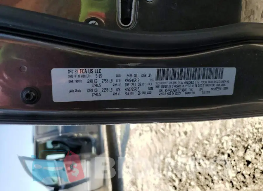 3C4PDCAB0FT714601 Photo# 12