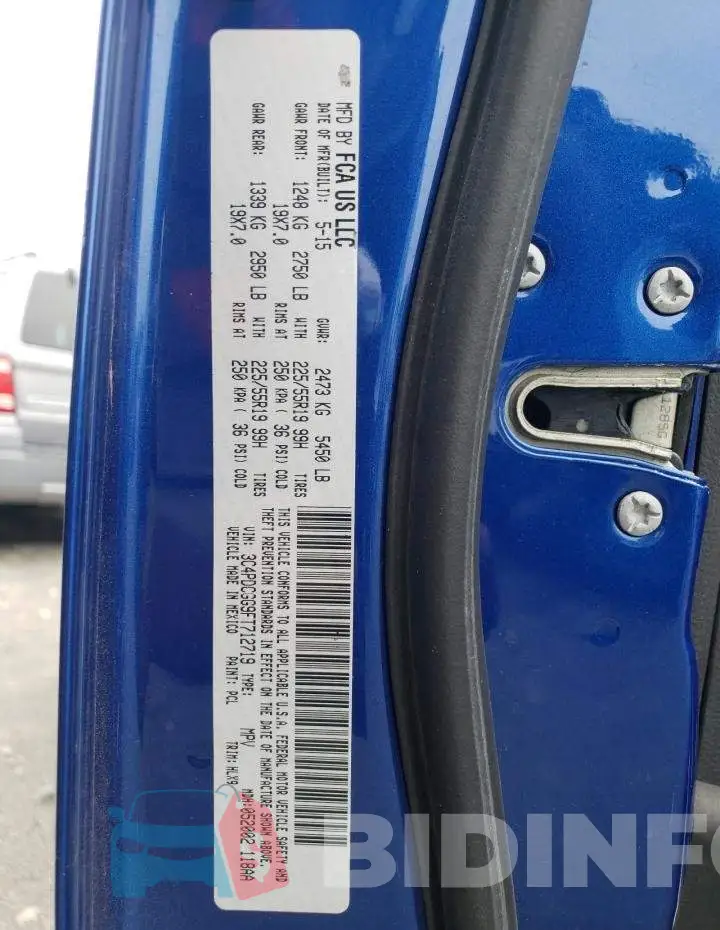 3C4PDCGG9FT712719 Photo# 13