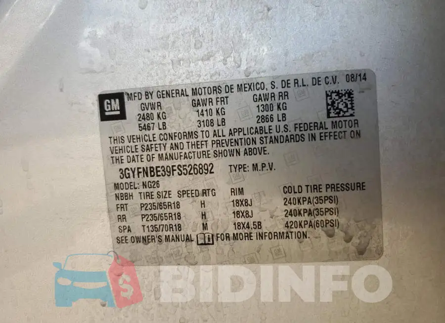 3GYFNBE39FS526892 Photo# 12