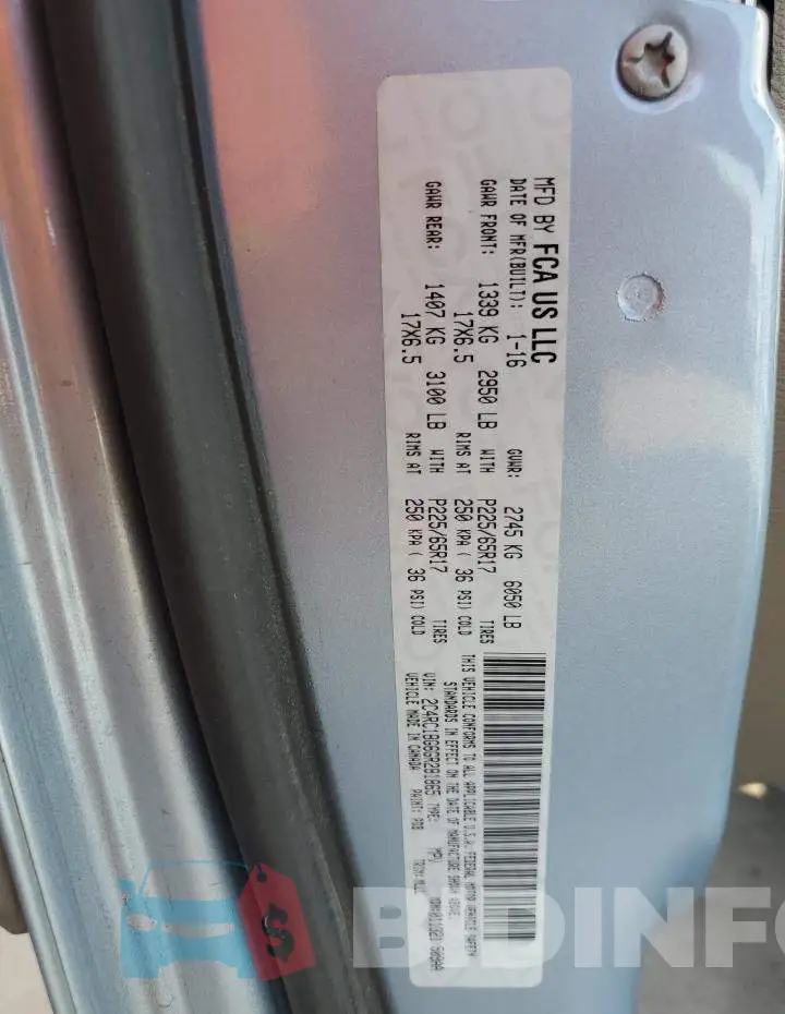2C4RC1BG6GR281865 Photo# 13