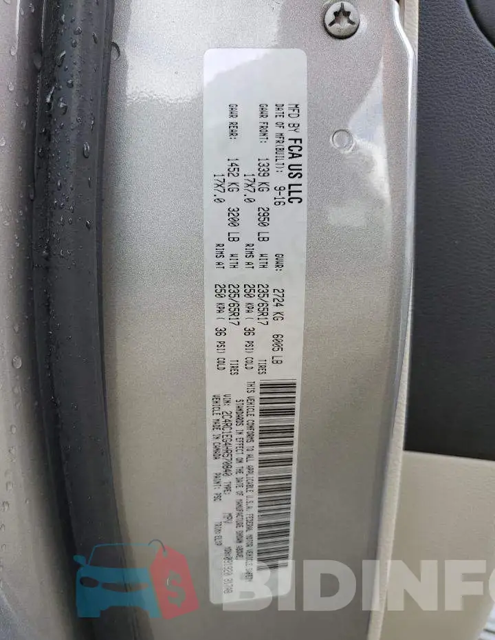 2C4RC1EG4HR570840 Photo# 12