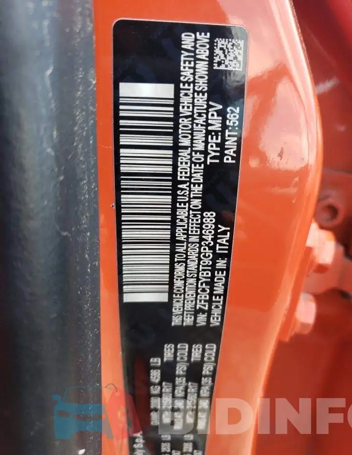 ZFBCFYBT9GP346988 Photo# 12