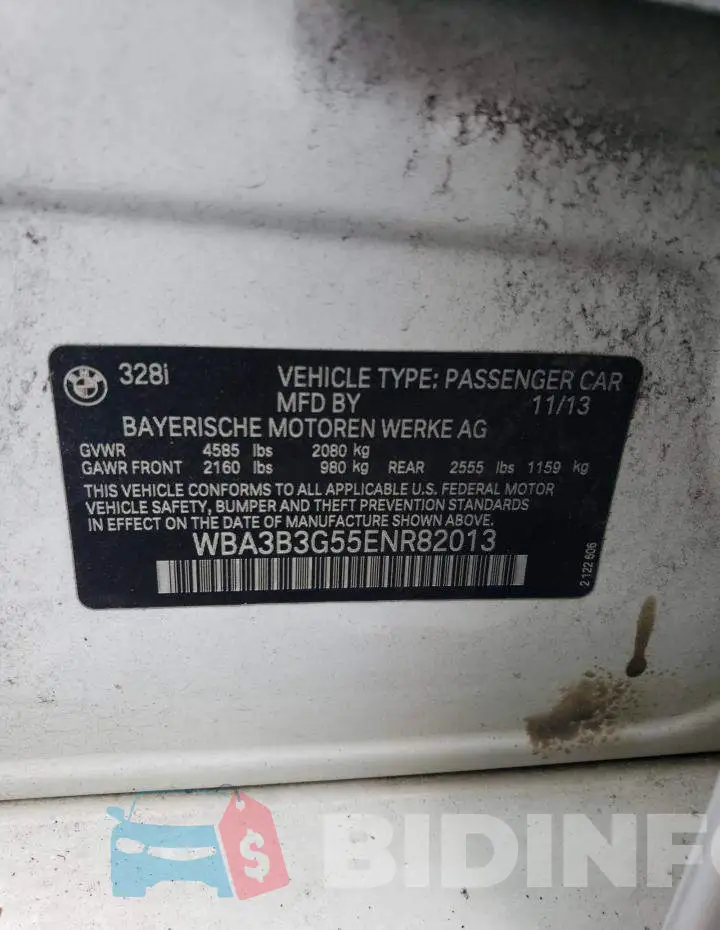 WBA3B3G55ENR82013 Photo# 12